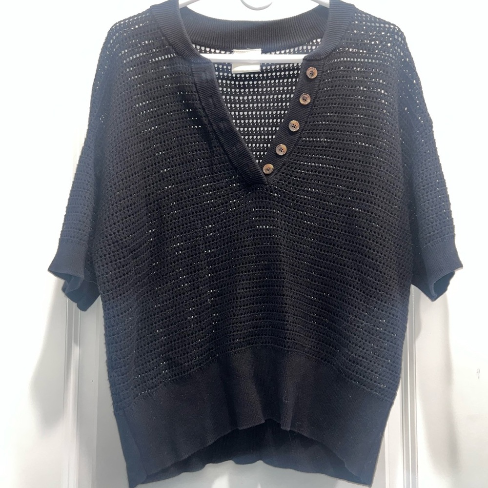 Varley Callie Knit black Top - Picture 2 of 5